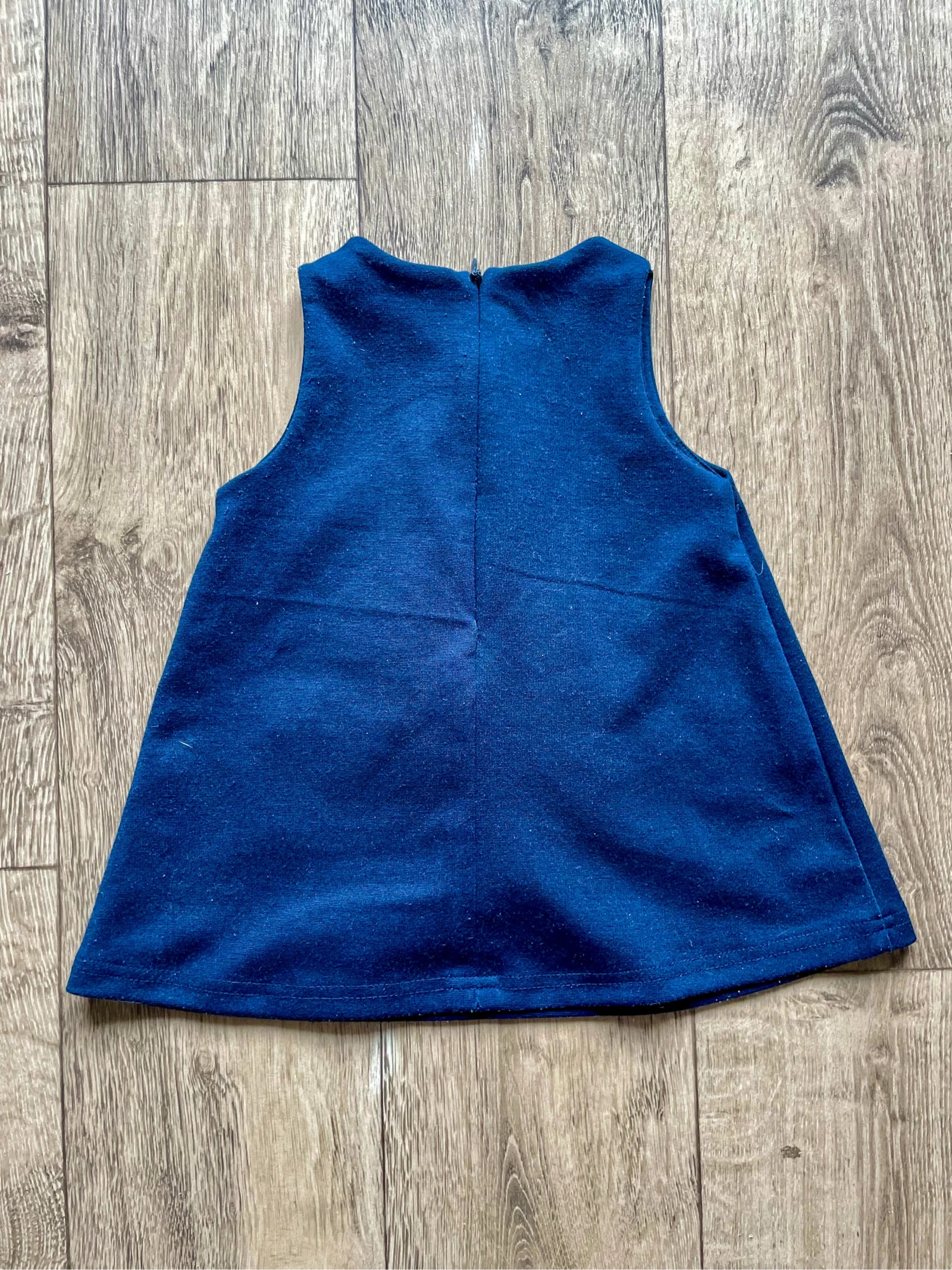 Navy blue dress size 12 months – photo 3